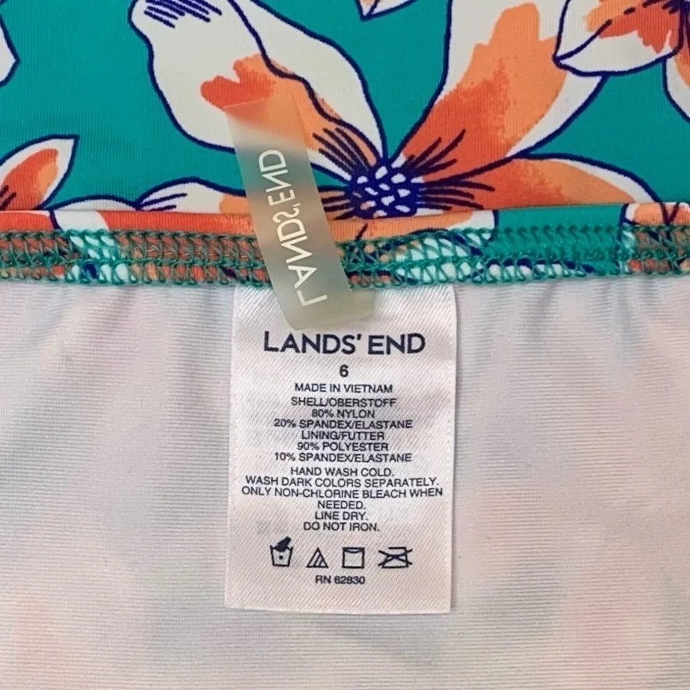 Lands End Mid Waist Bikini Bottoms - Picture 14 of 16